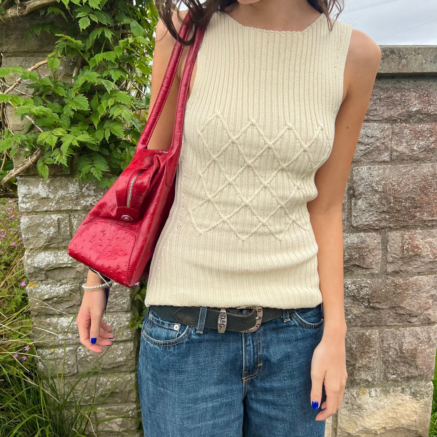 Florence Knit Top Cream