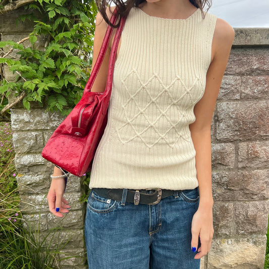 Florence Knit Top Cream